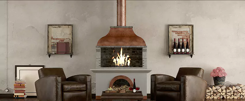 Thelin Hearth Products Providence Pellet Insert Fireplace Installation in Searcy, AR