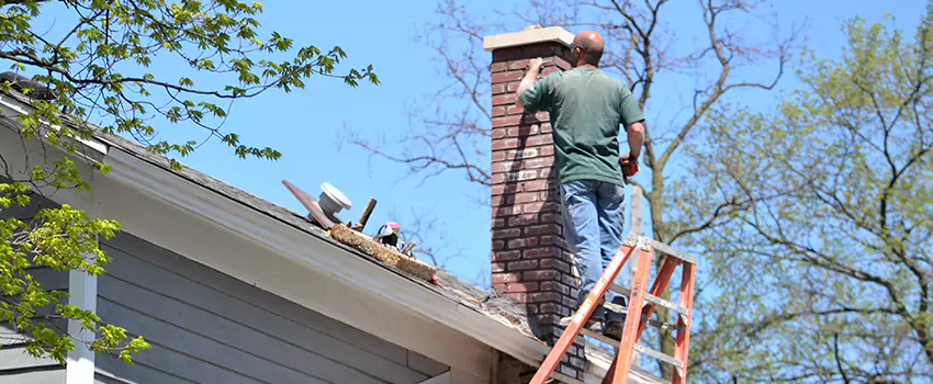Vinyl and PVC Chimney Flashing Installation in Searcy, AR